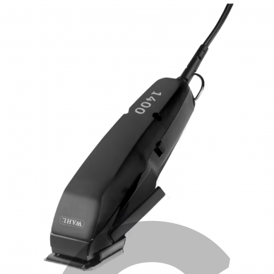 „Wahl 1400 Pet Clipper“ - šunų kirpimo mašinėlė su reguliuojama kirpimo galvutė, skirta naudoti namuose 1 „Wahl 1400 Pet Clipper“ - šunų kirpimo mašinėlė su reguliuojama kirpimo galvutė, skirta naudoti namuose 1