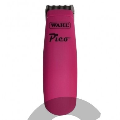 "Wahl Pico Pink" - maža akumuliatorinis trimeris/apdailos mašinėlė 1 "Wahl Pico Pink" - maža akumuliatorinis trimeris/apdailos mašinėlė 1
