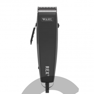 „Wahl Rex 1230“ - mašinėlė su reguliuojama kirpimo galvutė, skirta naminiam gyvūnų kirpimui 15W