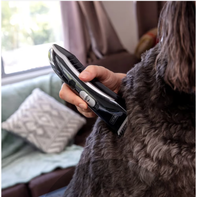 Wahl Smart Clip Cordless Clipper – belaidė kirpimo mašinėlė šunims ir katėms su reguliuojamu peiliuku 4