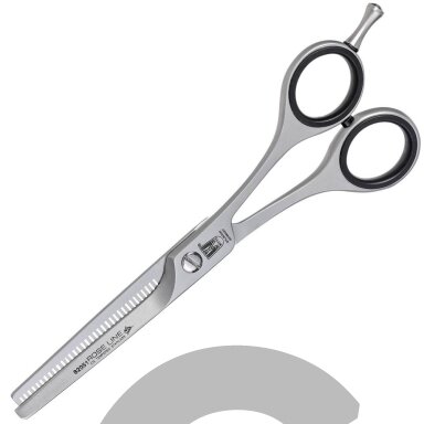 Witte Rose Line 5,25 "- Vienpusės filiravimo žirklės, 39 dantukai