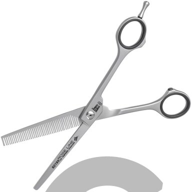 Witte Rose Line 6,5" - Vienpusės filiravimo žirklės, 46 dantukai