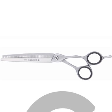 Witte Rose Line Satin 7 "- Vienpusės filiravimo žirklės, 52 dantukai