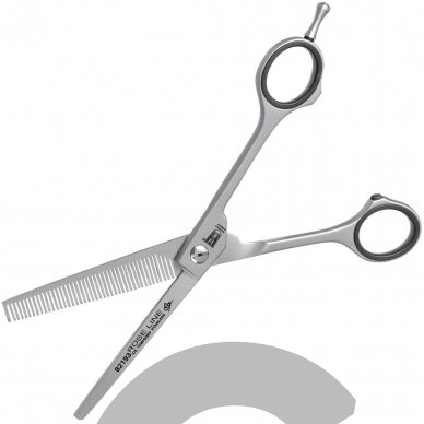Witte Rose Line 6,5" - Vienpusės filiravimo žirklės, 46 dantukai 1 Witte Rose Line 6,5" - Vienpusės filiravimo žirklės, 46 dantukai 1