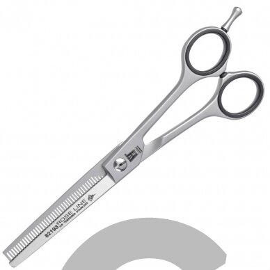 Witte Rose Line 6,5" - Vienpusės filiravimo žirklės, 46 dantukai Witte Rose Line 6,5" - Vienpusės filiravimo žirklės, 46 dantukai