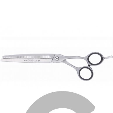 Witte Rose Line Satin 7 "- Vienpusės filiravimo žirklės, 52 dantukai 1 Witte Rose Line Satin 7 "- Vienpusės filiravimo žirklės, 52 dantukai 1