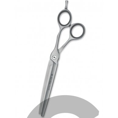 Witte Rose Line Satin 7 "- Vienpusės filiravimo žirklės, 52 dantukai Witte Rose Line Satin 7 "- Vienpusės filiravimo žirklės, 52 dantukai