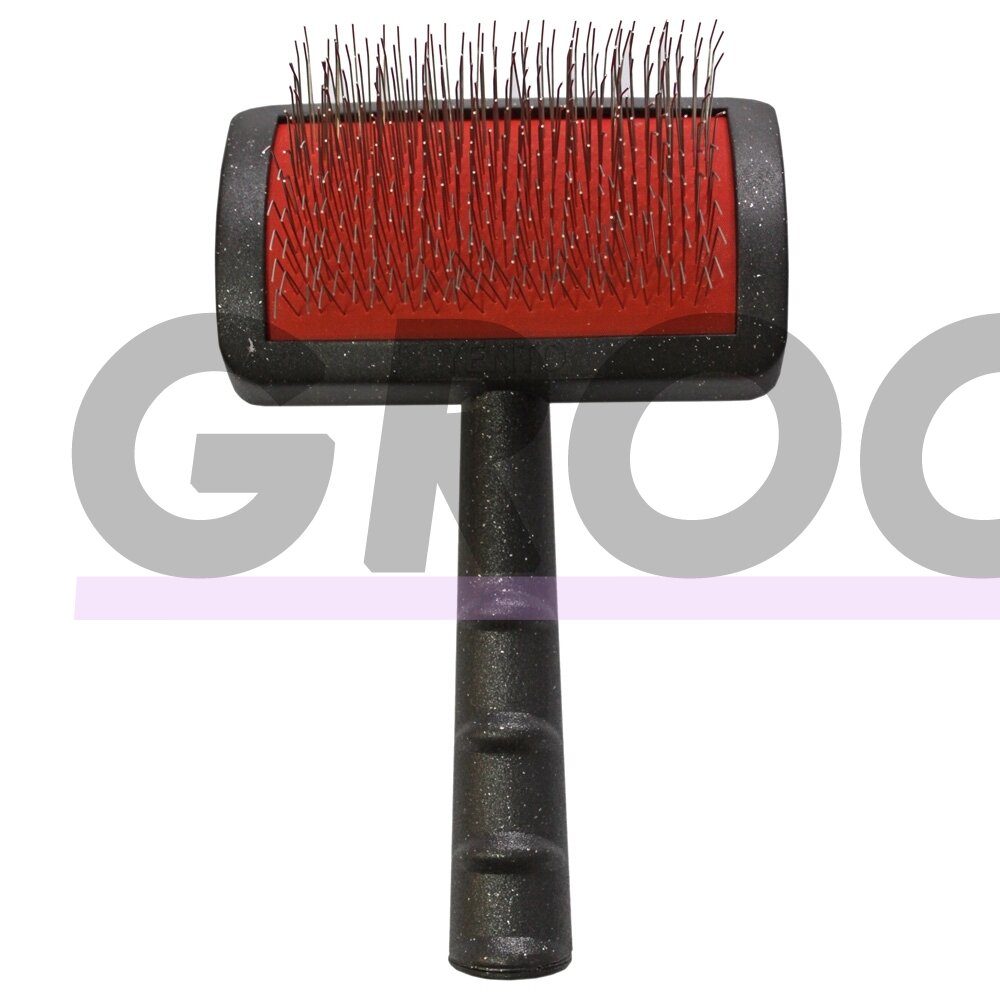 Yento Mega Pin Brush Large - мягкая щетка для пуделей с длинными иглами, средняя