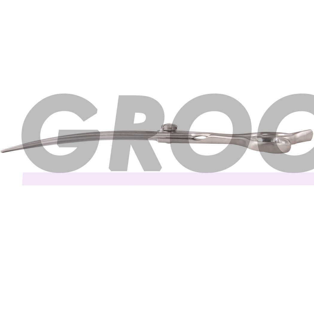 Yento Ergo Line Curved Scissor 7.5 "- profesionalios, labai lengvos lenktos žirklės, pagamintos iš japoniško Hitachi plieno 1