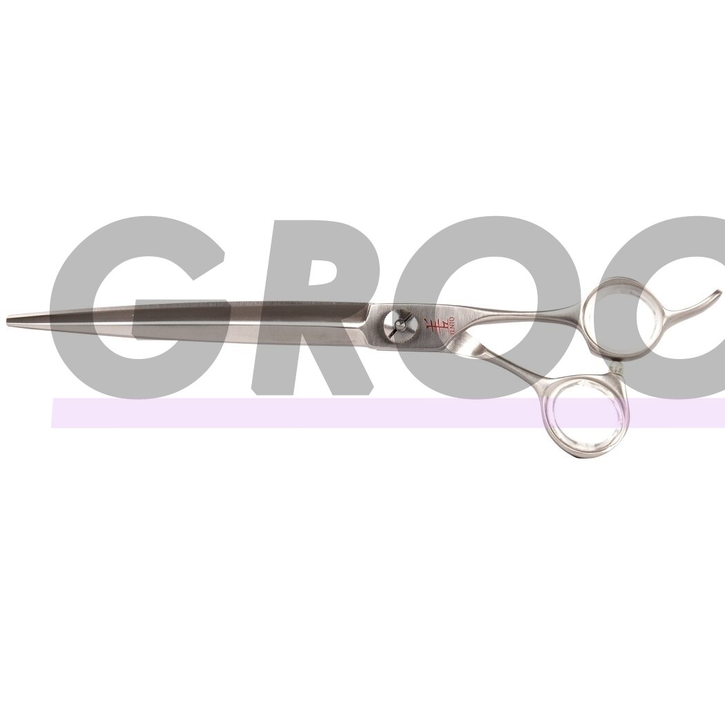 Yento Ergo Line Straight Scissor - profesionalios, labai lengvos japoniškos Hitachi plieno tiesios žirklės - Dydis: 7 "
