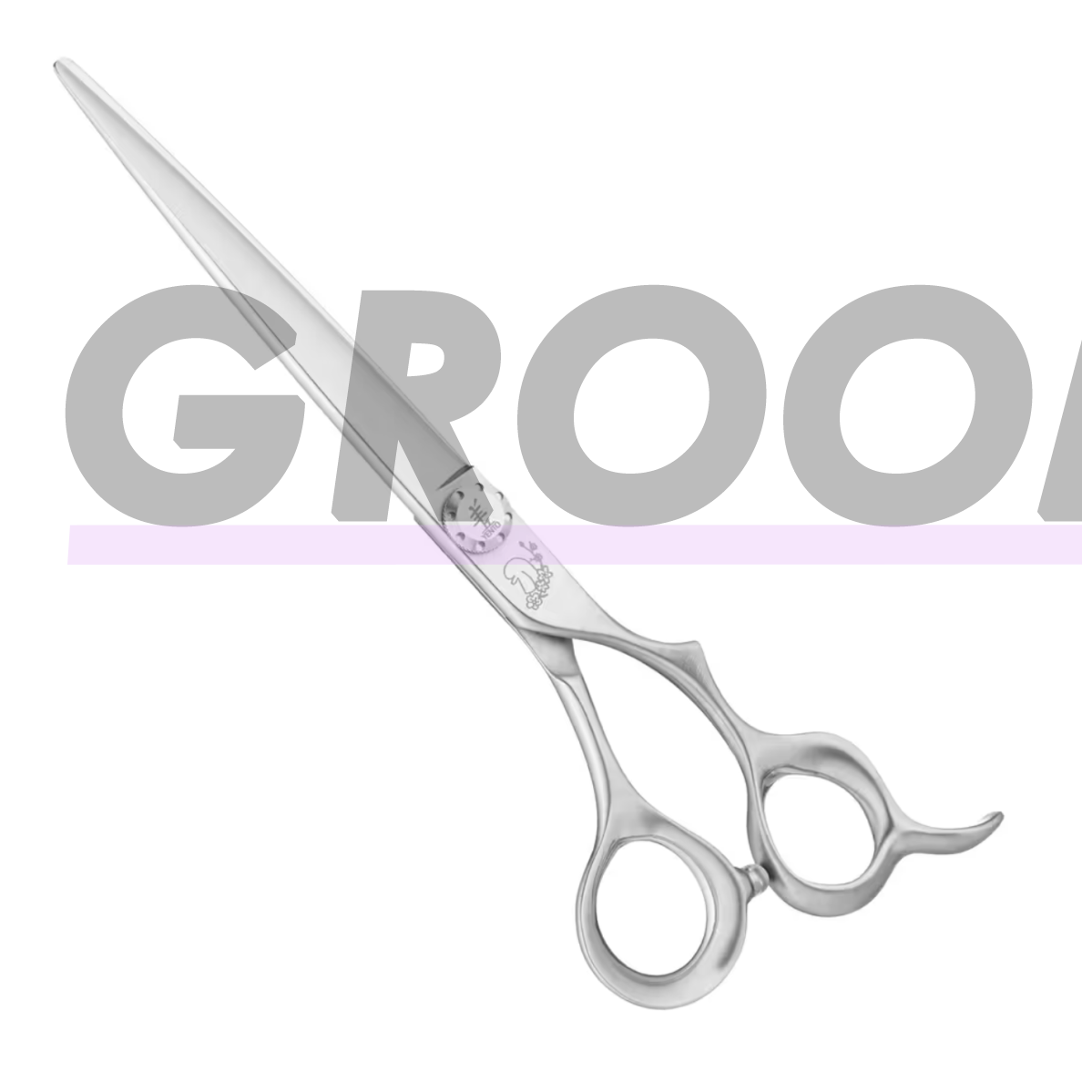 Yento TanTo Straight Scissor 7″ – profesionalios tiesios gyvūnų kirpimo žirklės, pagamintos iš japoniško „Yasugi Hagane“ plieno. 1 Yento TanTo Straight Scissor 7″ – profesionalios tiesios gyvūnų kirpimo žirklės, pagamintos iš japoniško „Yasugi Hagane“ plieno. 1