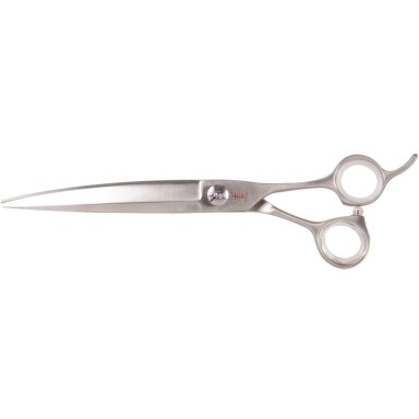 Yento Ergo Line Wide Blade Curved Scissors 8 - profesionalios lenktos žirklės su plačiais ašmenimis, "Hitachi" japoniškas plienas