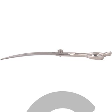 Yento Ergo Line Wide Blade Curved Scissors 8 - profesionalios lenktos žirklės su plačiais ašmenimis, "Hitachi" japoniškas plienas