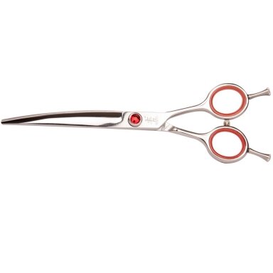 Yento Prime Curved Scissors - profesjonalne nożyczki gięte z japońskiej stali - Rozmiar: 7"