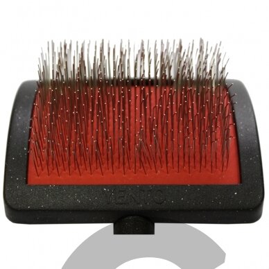 Yento Mega Pin Brush Large - мягкая щетка для пуделей с длинными иглами, большая 1 Yento Mega Pin Brush Large - мягкая щетка для пуделей с длинными иглами, большая 1