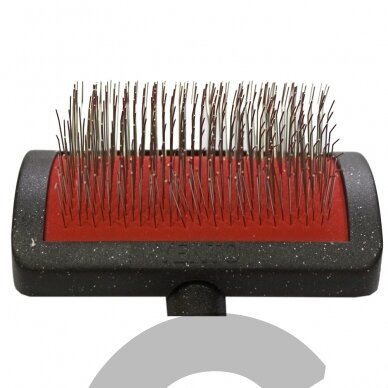 Yento Mega Pin Brush Large - мягкая щетка для пуделей с длинными иглами, средняя 1