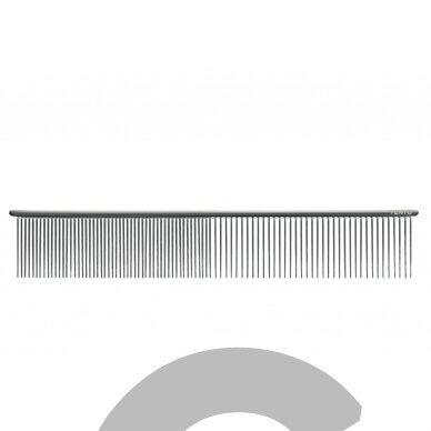 "Yento" žirklių šukos 19 cm - profesionalios metalinės šukos plaukų sruogoms atskirti, kad būtų lengviau kirpti