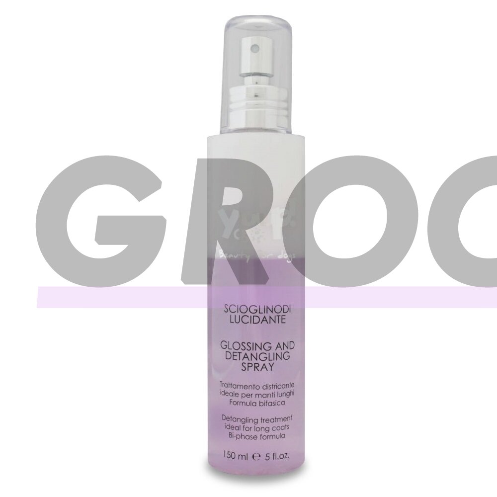 Yuup! Home Glossing and Detangling Spray 150ml - dviejų fazių maitinamasis purškiklis plaukams. Talpa: 150ml
