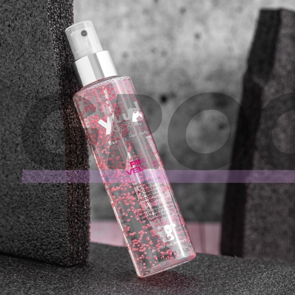 Yuup! Pink Velvet 150ml - питательная и увлажняющая спрей-сыворотка с кератином и гиалуроновой кислотой 2 Yuup! Pink Velvet 150ml - питательная и увлажняющая спрей-сыворотка с кератином и гиалуроновой кислотой 2