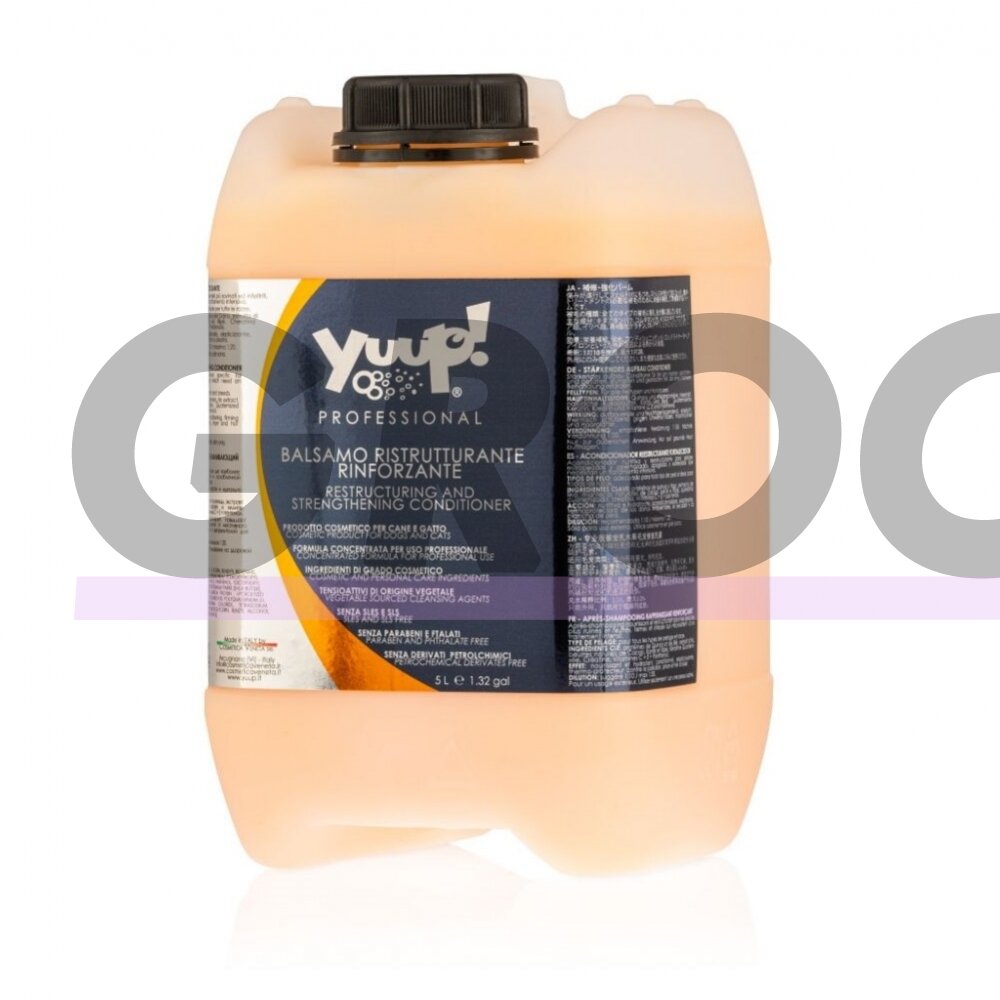 Yuup! Professional Restructuring and Strengthening Conditioner - profesionalus kondicionierius, stipriai atstatantis ir stiprinantis plaukus. Talpa: 5L Yuup! Professional Restructuring and Strengthening Conditioner - profesionalus kondicionierius, stipriai atstatantis ir stiprinantis plaukus. Talpa: 5L