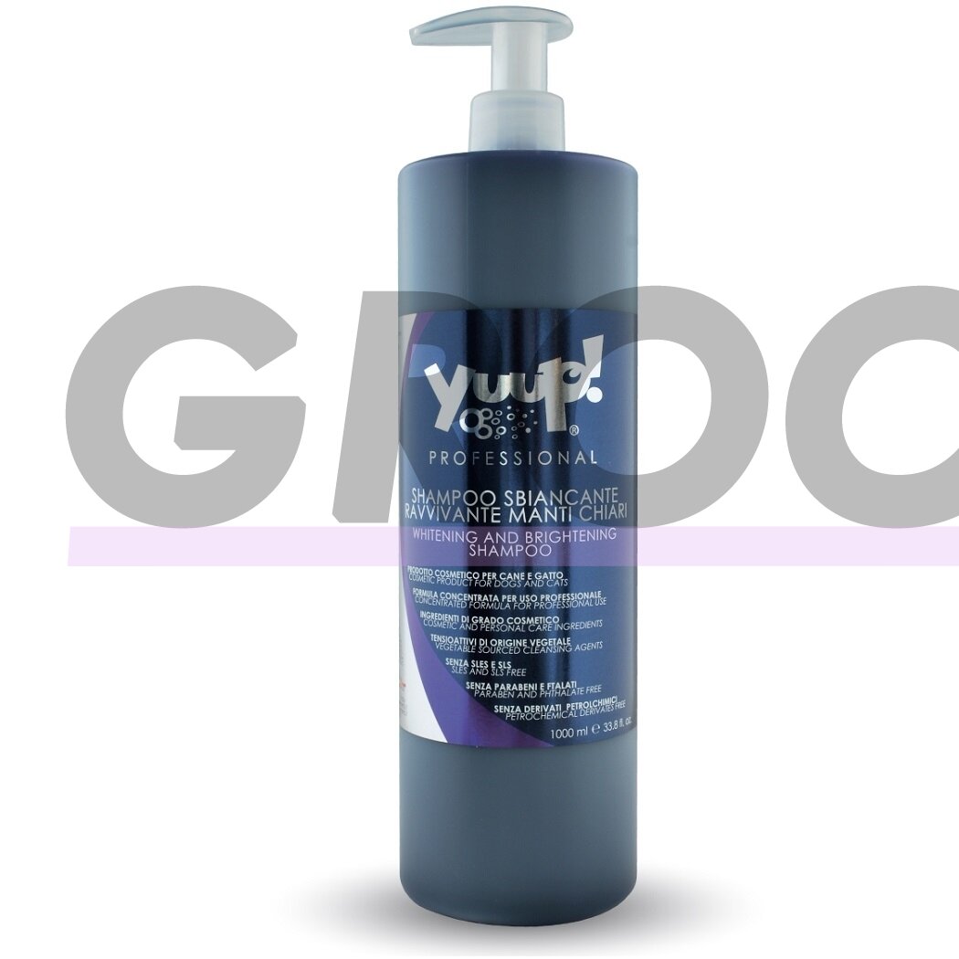 Yuup! Professional Whitening & Brightening Shampoo - profesionalus skaistinamasis ir balinamasis šampūnas. Talpa: 1L Yuup! Professional Whitening & Brightening Shampoo - profesionalus skaistinamasis ir balinamasis šampūnas. Talpa: 1L