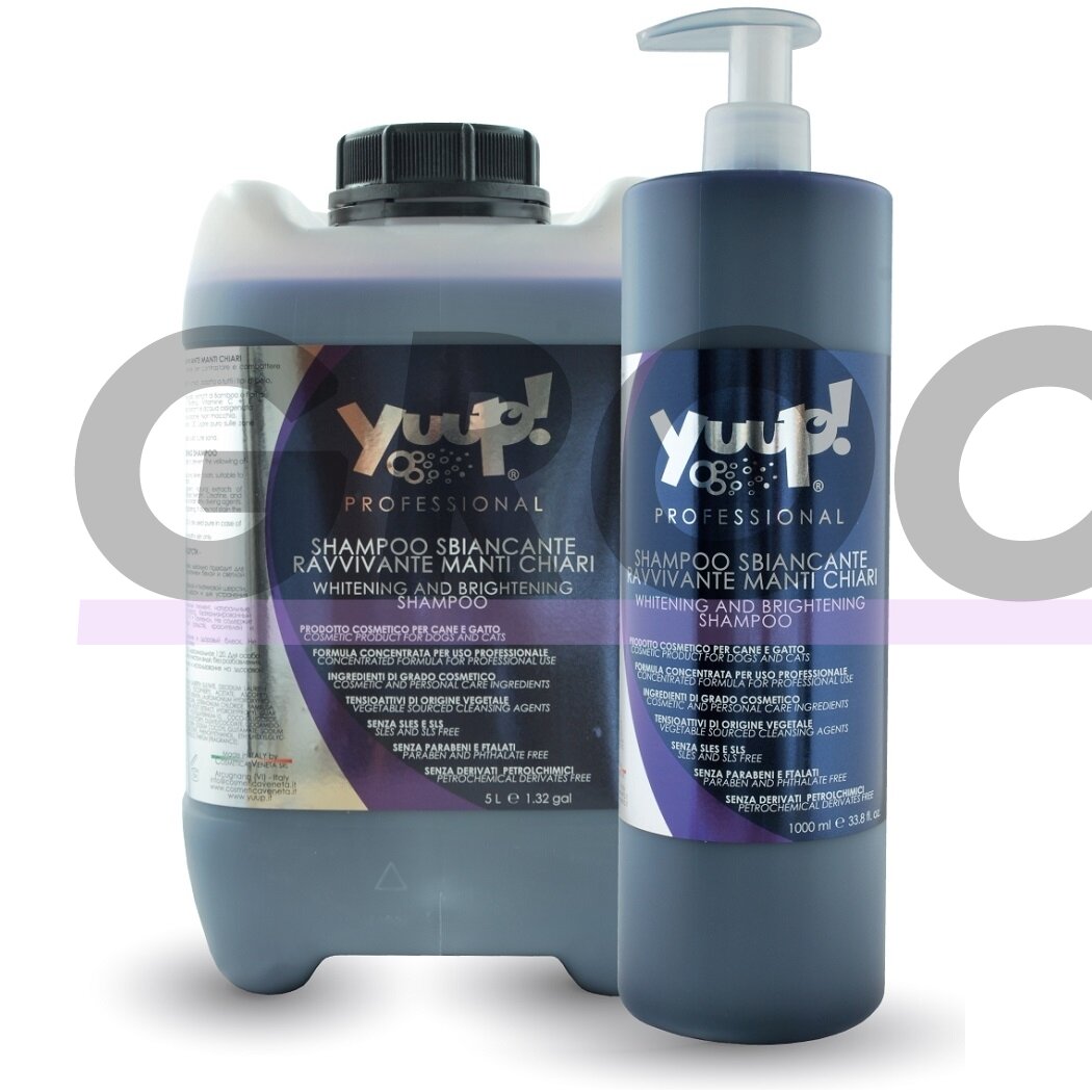 Yuup! Professional Whitening & Brightening Shampoo - profesionalus skaistinamasis ir balinamasis šampūnas. Talpa: 250ml