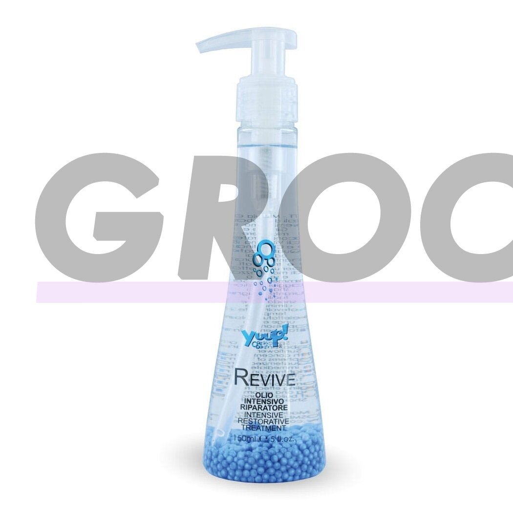 Yuup! Revive Intensive Oil 150ml -Intensyviai atgaivinantis ir blizgesį suteikiantis plaukų aliejus. Talpa: 150ml