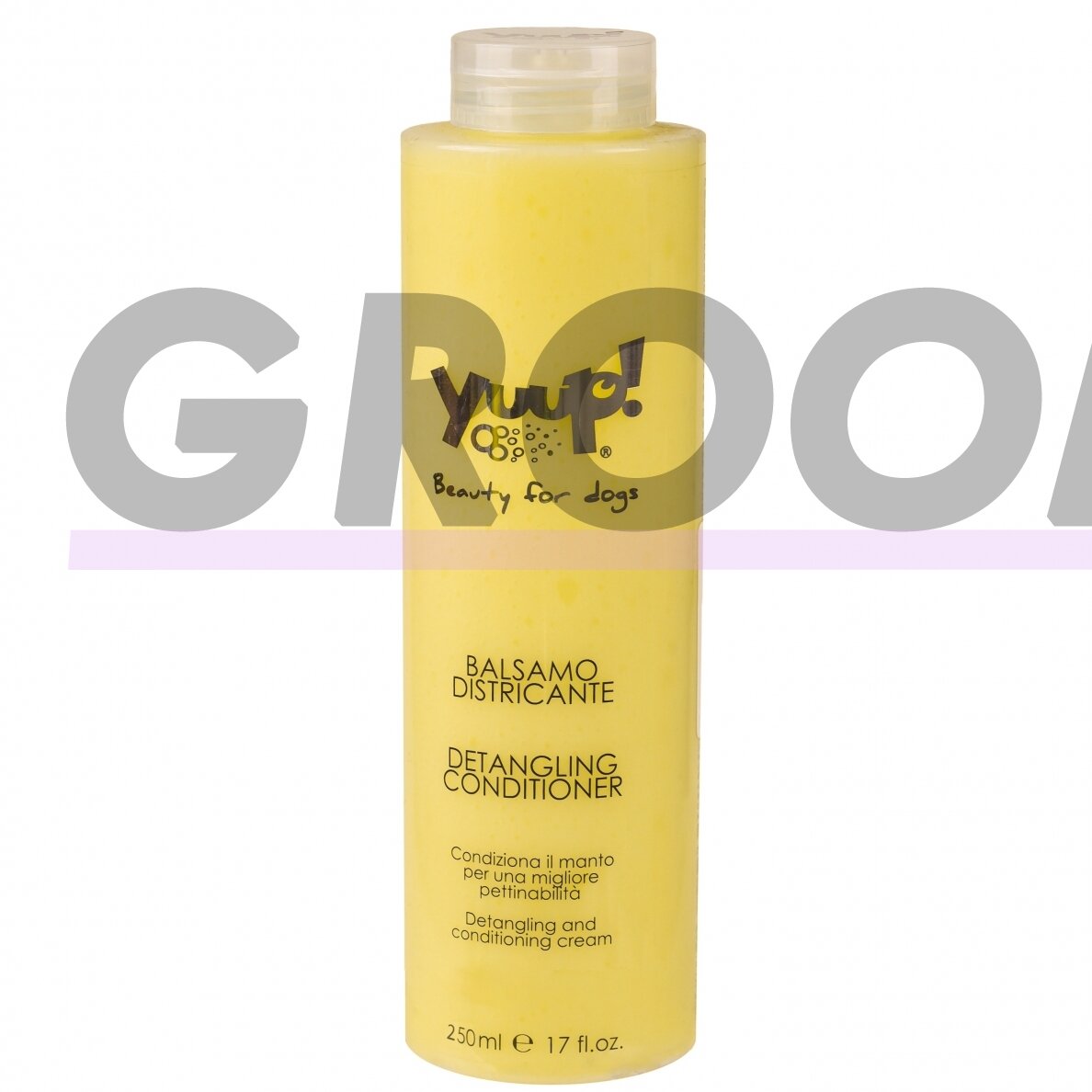 Yuup! Home detangling conditioner-kondicionierius sausiems ir pažeistiems plaukams, palengvinantis iššukavimą.Talpa: 250ml