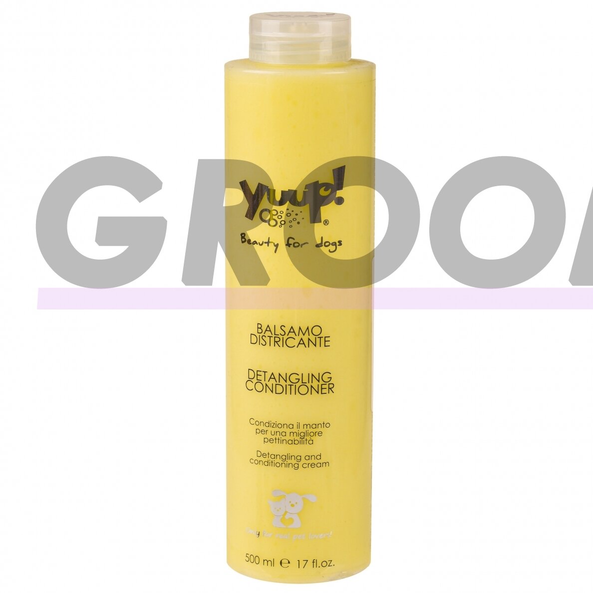 Yuup! home detangling conditioner-kondicionierius sausiems ir pažeistiems plaukams, palengvinantis iššukavimą.Talpa: 500ml