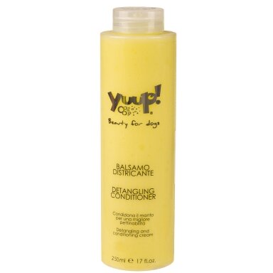 Yuup! Home detangling conditioner-kondicionierius sausiems ir pažeistiems plaukams, palengvinantis iššukavimą.Talpa: 250ml