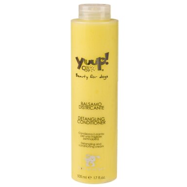 Yuup! home detangling conditioner-kondicionierius sausiems ir pažeistiems plaukams, palengvinantis iššukavimą.Talpa: 500ml