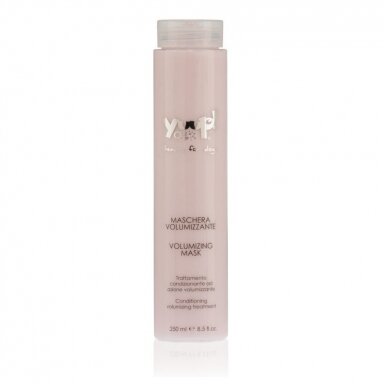 Yuup Home Volumizing Mask 250ml - maitinamoji kaukė su keratinu plaukų apimčiai padidinti. Talpa: 250ml