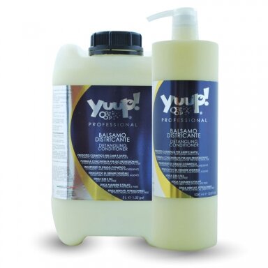 Yuup! Professional Detangling Conditioner - profesionalus drėkinamasis, iššukavimą palengvinantis kondicionierius. Talpa: 5L