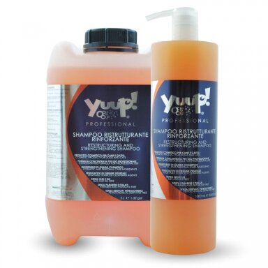 Yuup! Professional Restructuring and Strengthening Shampoo - profesionalus, plaukus atstatantis ir juos stiprinantis, šampūnas. Talpa: 5l Yuup! Professional Restructuring and Strengthening Shampoo - profesionalus, plaukus atstatantis ir juos stiprinantis, šampūnas. Talpa: 5l