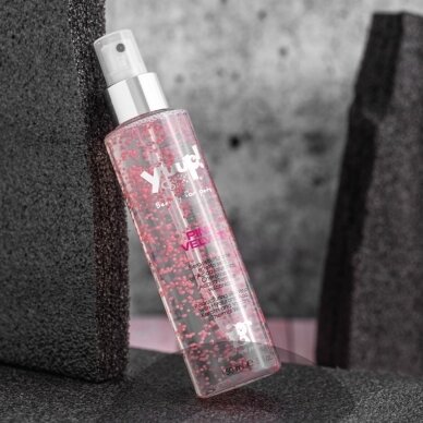 Yuup! Pink Velvet 150ml - питательная и увлажняющая спрей-сыворотка с кератином и гиалуроновой кислотой 2