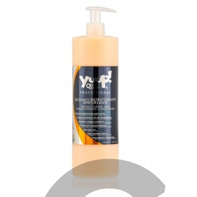 Yuup! Professional Restructuring and Strengthening Conditioner - profesionalus kondicionierius stipriai atstatantis ir stiprinantis plaukus. Talpa: 1L. Yuup! Professional Restructuring and Strengthening Conditioner - profesionalus kondicionierius stipriai atstatantis ir stiprinantis plaukus. Talpa: 1L.