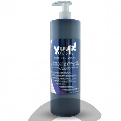 Yuup! Professional Whitening & Brightening Shampoo - profesionalus skaistinamasis ir balinamasis šampūnas. Talpa: 1L Yuup! Professional Whitening & Brightening Shampoo - profesionalus skaistinamasis ir balinamasis šampūnas. Talpa: 1L