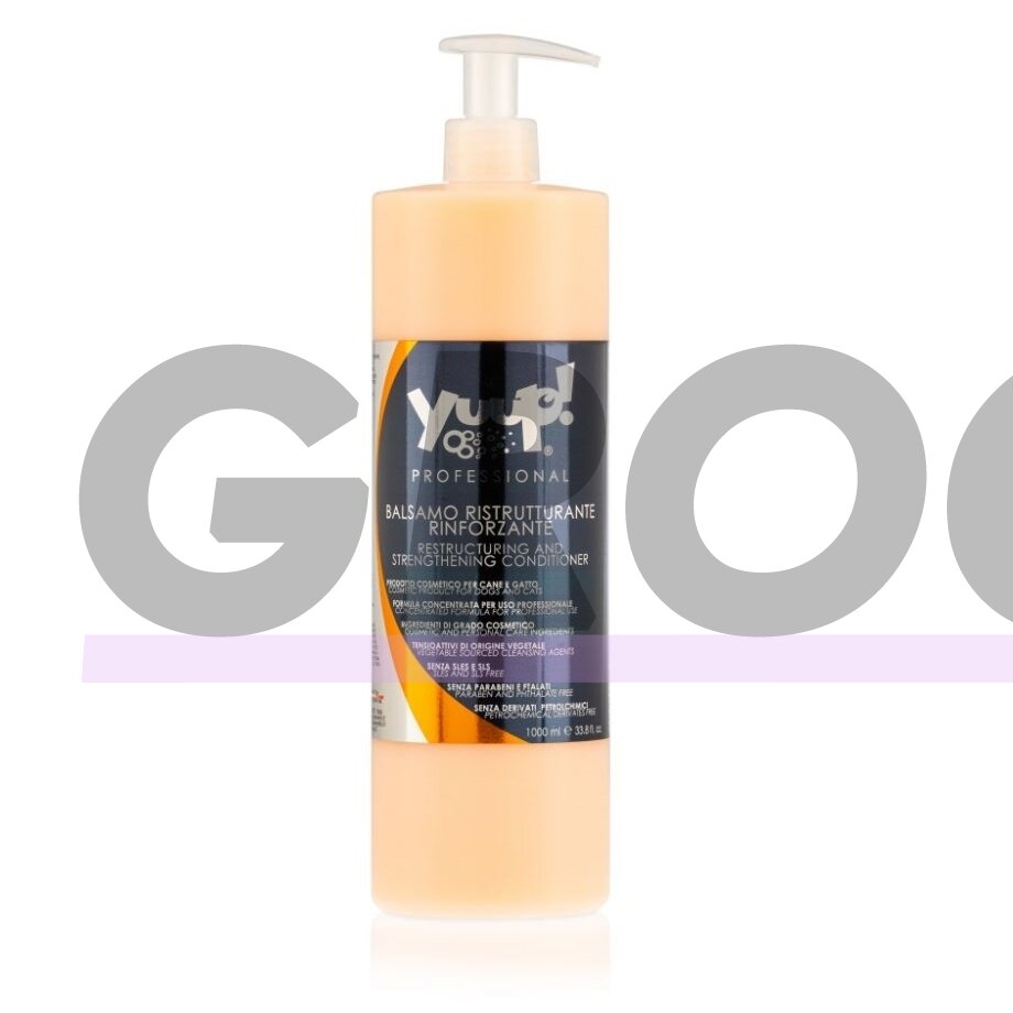 Yuup! Professional Restructuring and Strengthening Conditioner - profesionalus kondicionierius stipriai atstatantis ir stiprinantis plaukus. Talpa: 1L. Yuup! Professional Restructuring and Strengthening Conditioner - profesionalus kondicionierius stipriai atstatantis ir stiprinantis plaukus. Talpa: 1L.