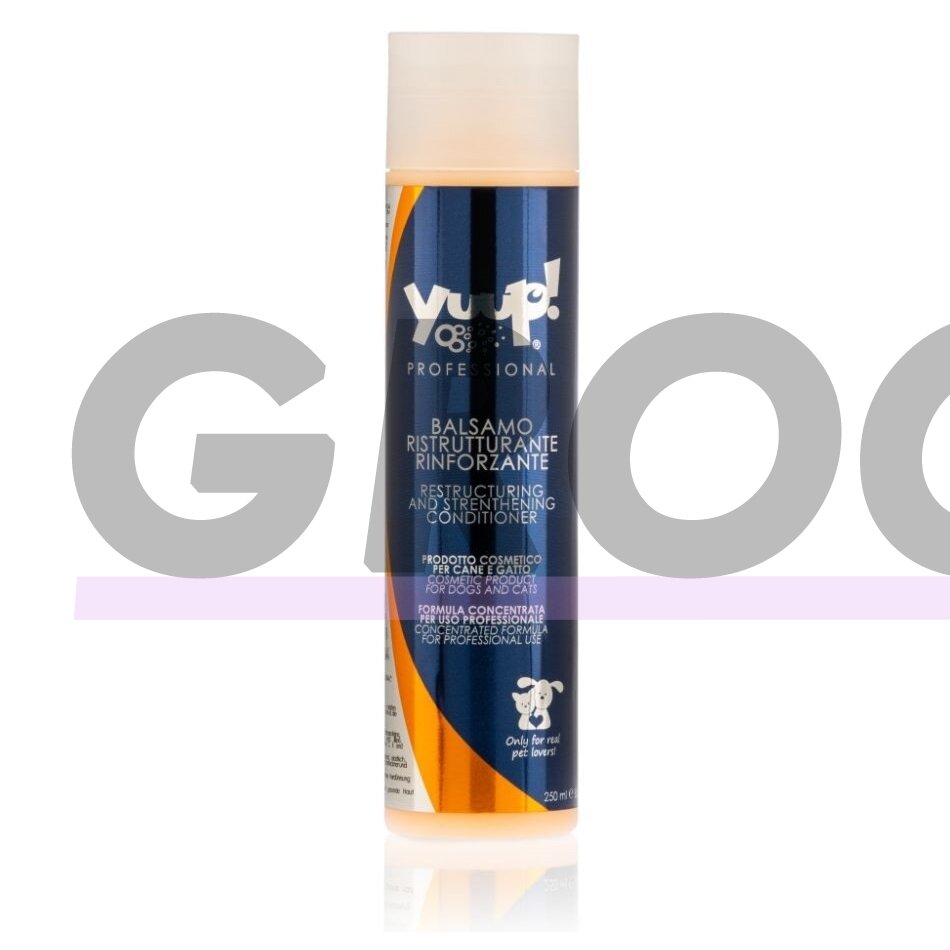 Yuup! Professional Restructuring and Strengthening Conditioner - profesionalus kondicionierius stipriai atstatantis ir stiprinantis plaukus. Talpa: 250ml. Yuup! Professional Restructuring and Strengthening Conditioner - profesionalus kondicionierius stipriai atstatantis ir stiprinantis plaukus. Talpa: 250ml.