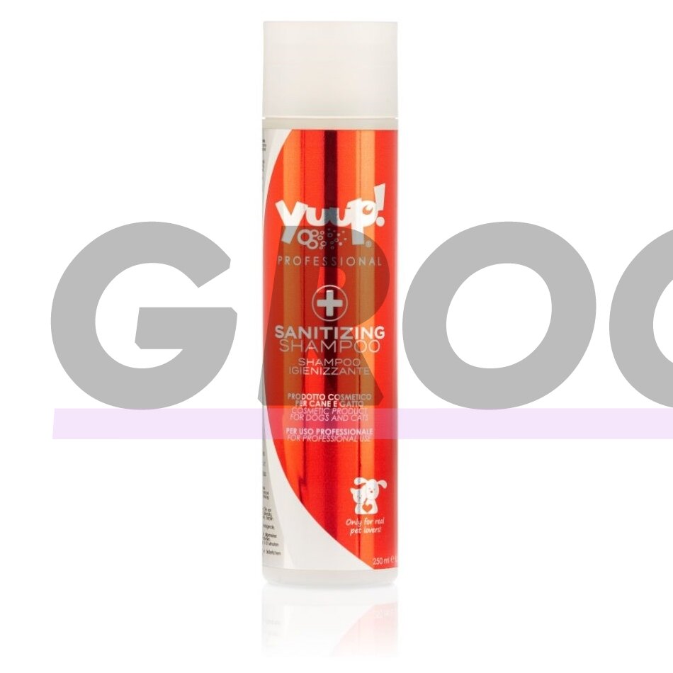 Yuup Professional Sanitizing Shampoo - antiseptinis šampūnas veislėms, turinčioms odos problemų. Talpa: 250ml