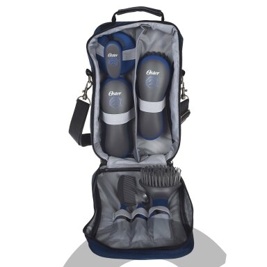 Žirgų priežiūros rinkinys - OSTER Equine Care Series Collection - mėlynas