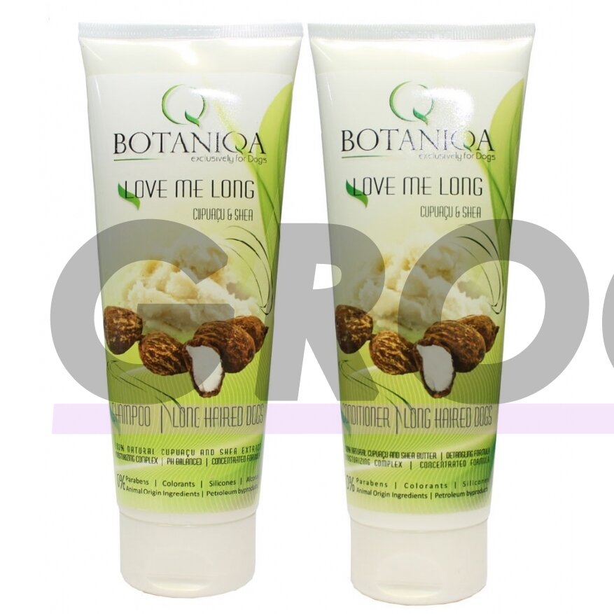 Botaniqa Love me long Set - Шампунь и кондиционер для длинношерстных собак, 2x 250 мл